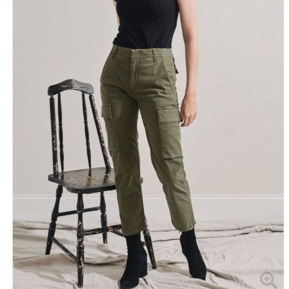 Citizens Of Humanity Pants - Citizens of Humanity Gaia Army Green Cargo Pants